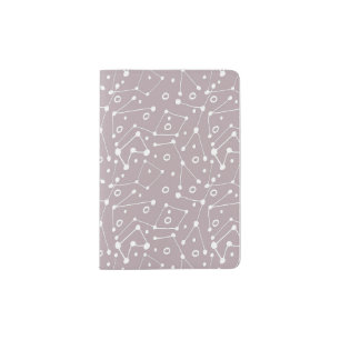 Abstract Geometric Constellations Passport Holder