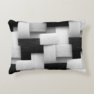 Abstract Geometric Design Accent Pillow