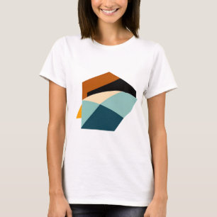 Abstract Geometric Design - Bold Shape Patterns T-Shirt