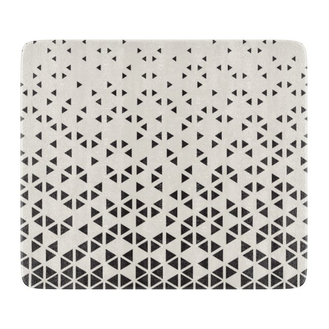 Abstract Geometric Design Cutting Board (Front)