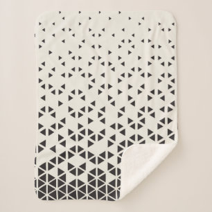 Abstract Geometric Design Sherpa Blanket