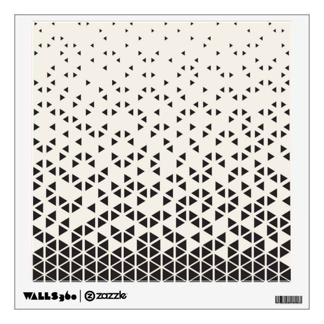 Abstract Geometric Design Wall Decal (Front)
