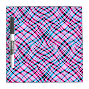 Abstract, geometric dry erase board