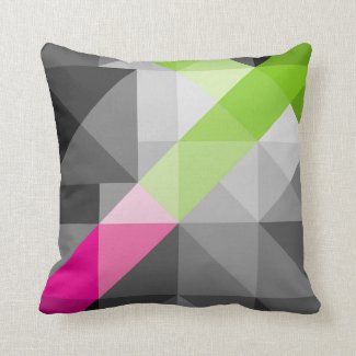 Abstract geometric elegant Grey pink green colors