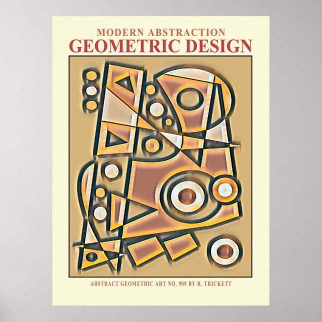 Abstract Geometric EP No. 6 Poster (Front)