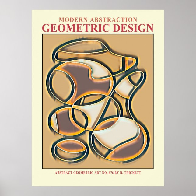 Abstract Geometric EP No. 9 Poster (Front)