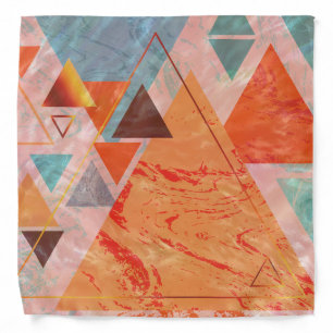 Abstract Geometric Festival Style Bandana