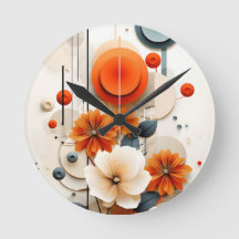 Abstract Geometric Floral