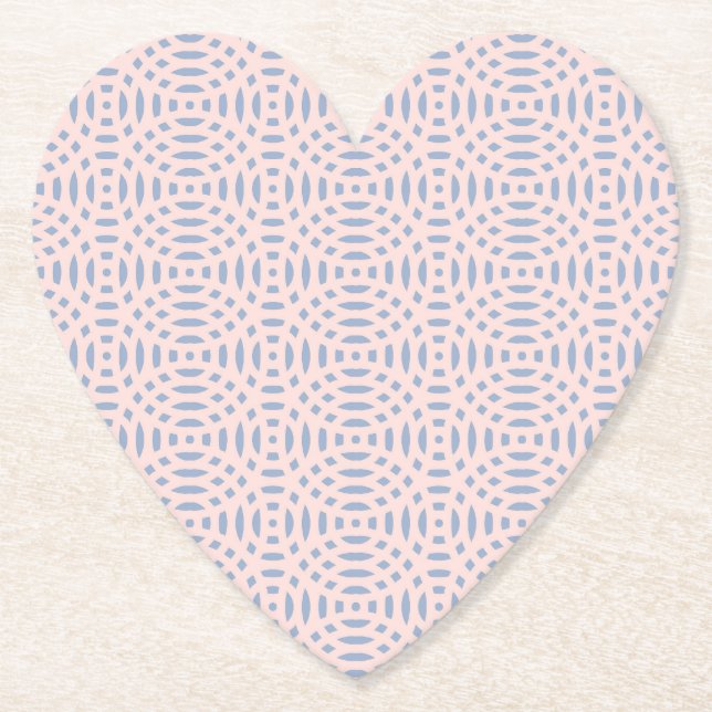 Abstract Geometric Graphic Artwork Paper Coaster (Front)