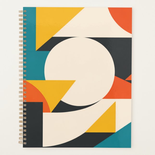 Abstract Geometric Harmony Planner (Front)