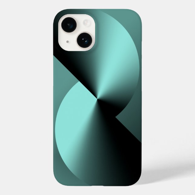 Abstract Geometric iPhone 14 Case (Back)