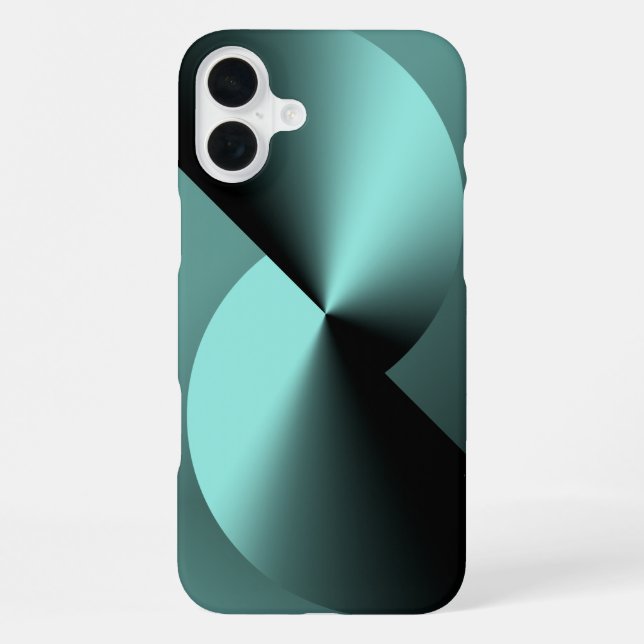 Abstract Geometric iPhone 16 Plus Case (Back)