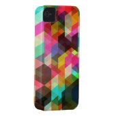 Abstract Geometric iPhone Case (Back/Right)