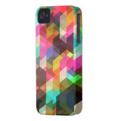 Abstract Geometric iPhone Case (Back Left)