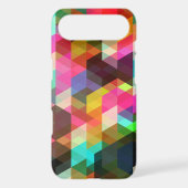Abstract Geometric  iPhone Case (Back)
