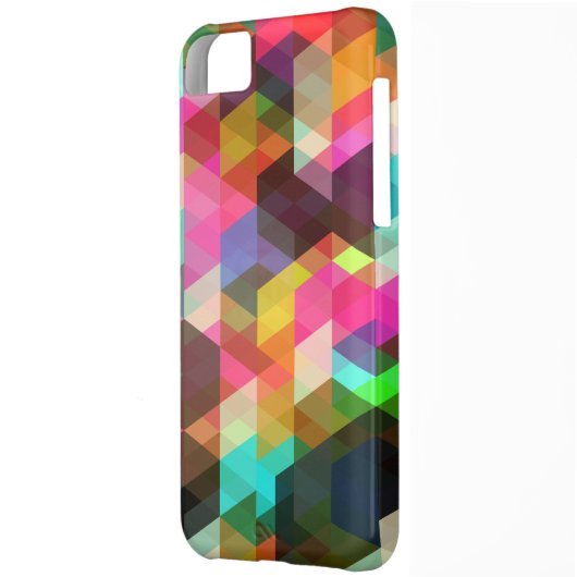 Abstract Geometric iPhone Case (Back Left)