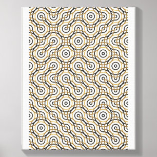 Abstract Geometric Mandala Art Pattern Canvas Photo Tile