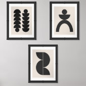 Abstract Geometric Modern Minimal Bold Wall Art Sets (Front)