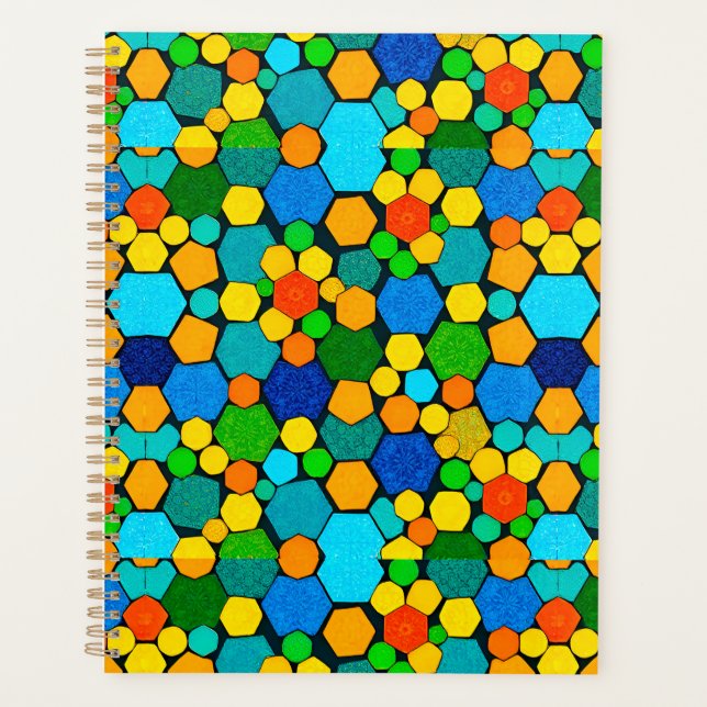 Abstract Geometric Mosaic Pattern Planner (Front)