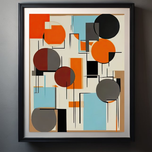 Abstract Geometric Painting Poster (Creator Uploaded)