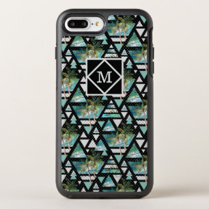 Abstract Geometric Palms & Waves Pattern OtterBox Symmetry iPhone 8 Plus/7 Plus Case
