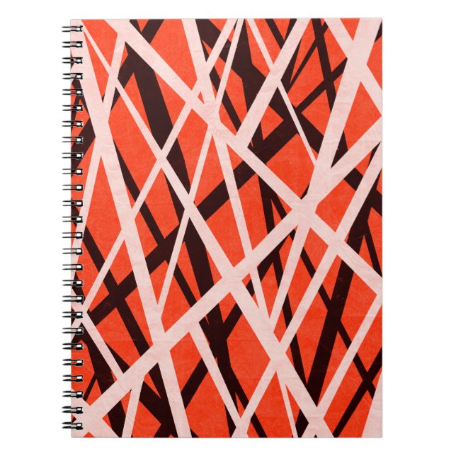 Abstract Geometric Paper: High-Res Texture Notebook (Front)