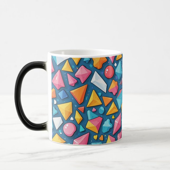 Abstract geometric pattern 16 - Coffee Mug (Left)