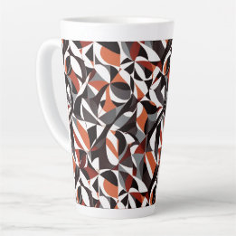 Abstract geometric pattern 32 - Latte Mug