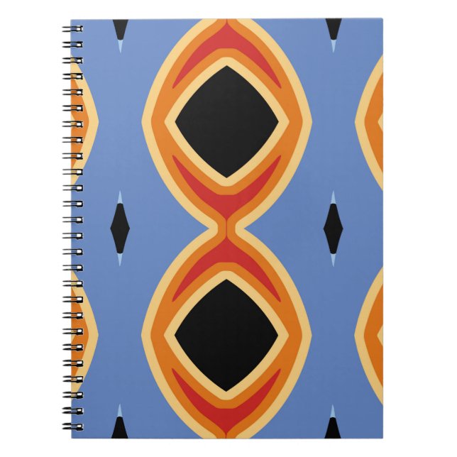 Abstract geometric pattern.abstract, background, m notebook (Front)
