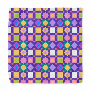 Abstract Geometric Pattern Bandana