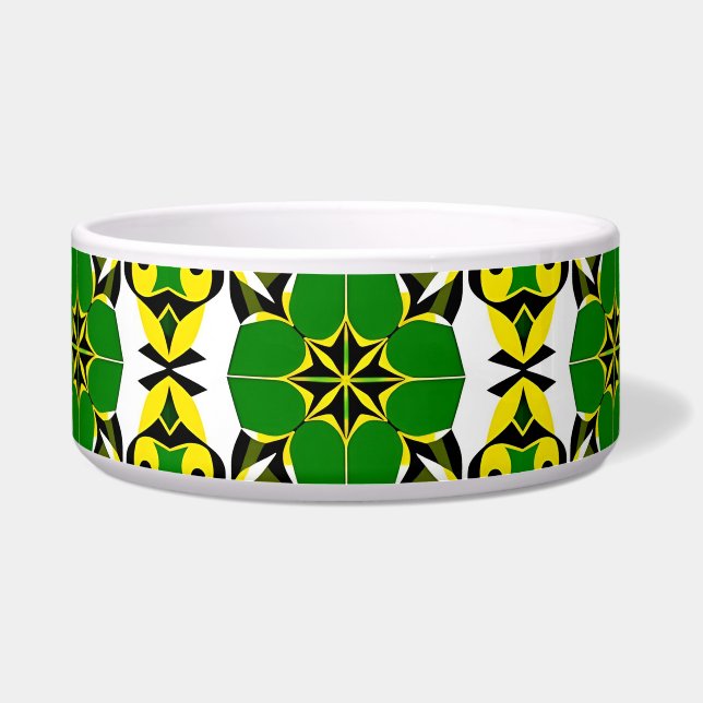 Abstract Geometric Pattern Bowl (Front)
