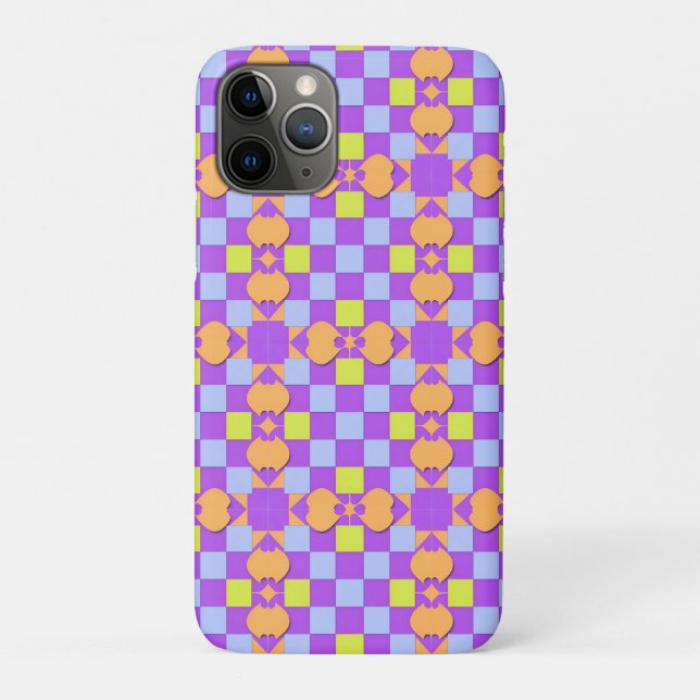 Abstract Geometric Pattern Case-Mate iPhone Case (Back)