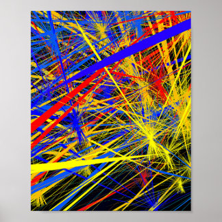 Abstract Geometric Pattern Design  Poster