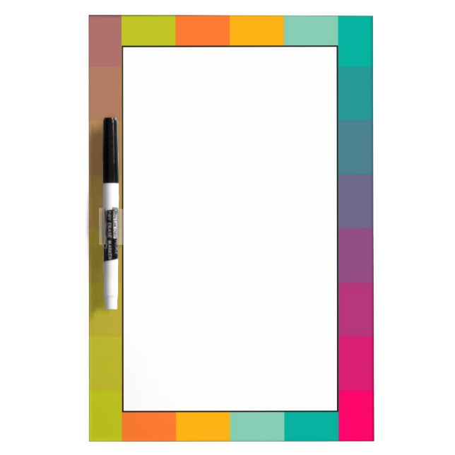 Abstract geometric pattern Dry-Erase board (Front)
