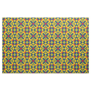 Abstract Geometric Pattern Fabric