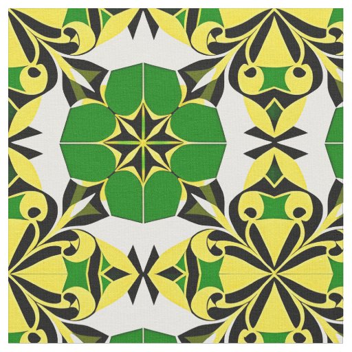 Abstract Geometric Pattern Fabric