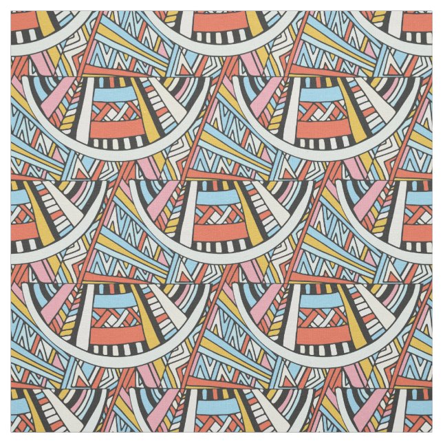 Abstract Geometric Pattern fabric (Swatch)
