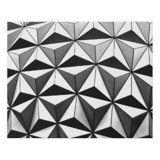 Abstract Geometric Pattern Faux Canvas Print