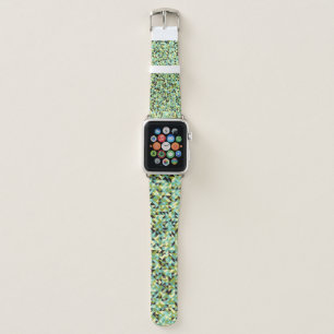 Abstract Geometric Pattern generative computationa Apple Watch Band