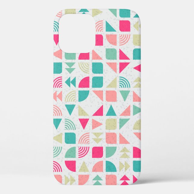 Abstract Geometric Pattern generative computationa Case-Mate iPhone Case (Back)