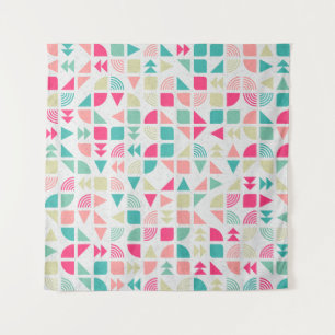 Abstract Geometric Pattern generative computationa Tapestry