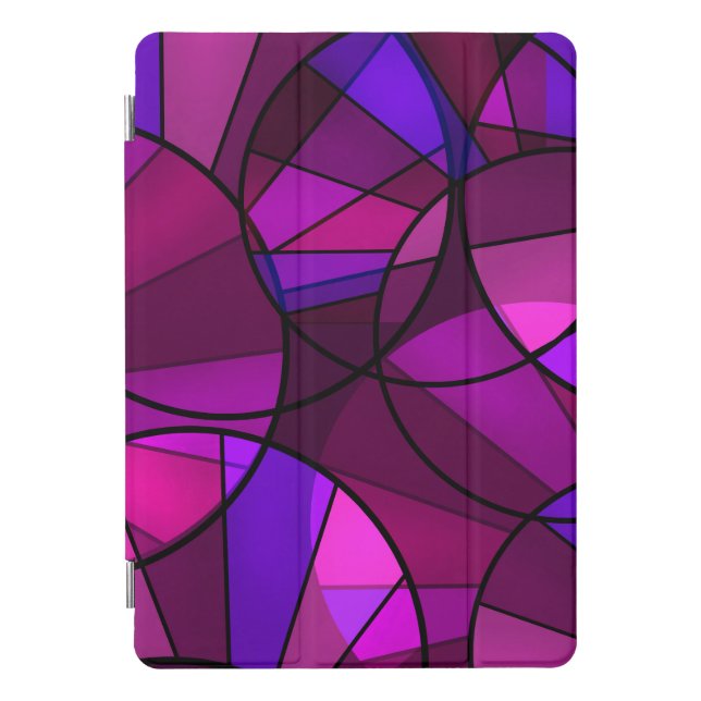 Abstract geometric pattern iPad pro cover (Front)