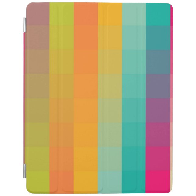 Abstract geometric pattern iPad smart cover (Front)