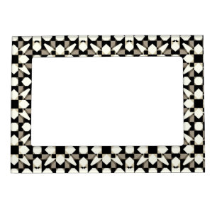 Abstract Geometric Pattern Magnetic Frame