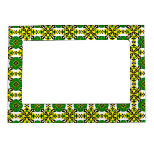 Abstract Geometric Pattern Magnetic Frame