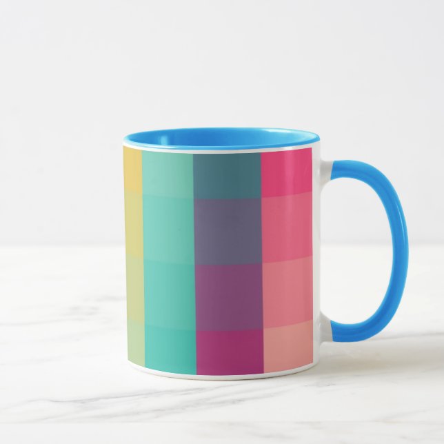Abstract geometric pattern mug (Right)