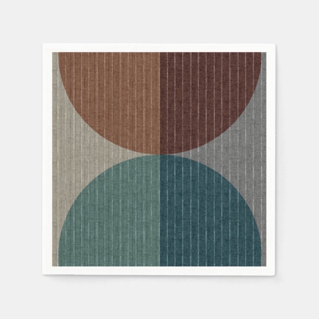 Abstract geometric pattern.  napkins (Front)