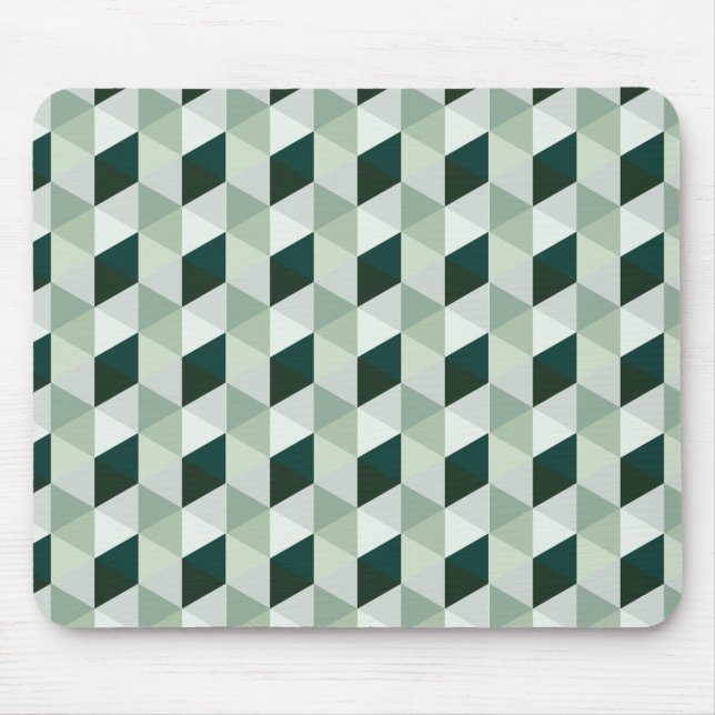 Abstract Geometric Pattern - No. 01 Mouse Pad (Front)