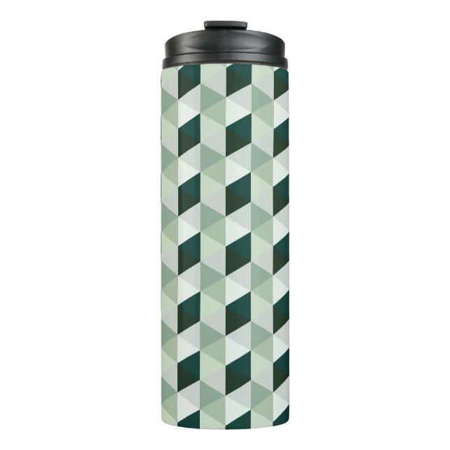 Abstract Geometric Pattern - No. 01 Thermal Tumbler (Front)