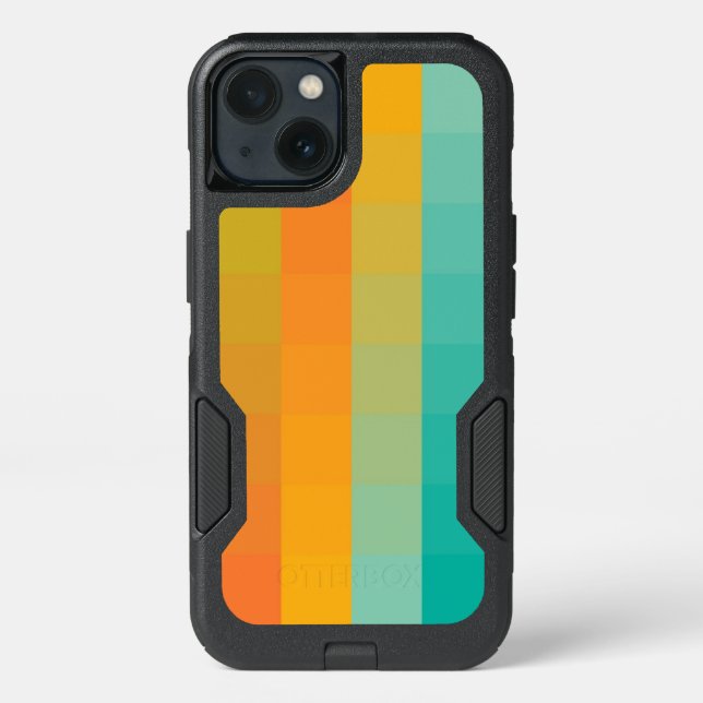 Abstract geometric pattern otterbox iPhone case (Back)